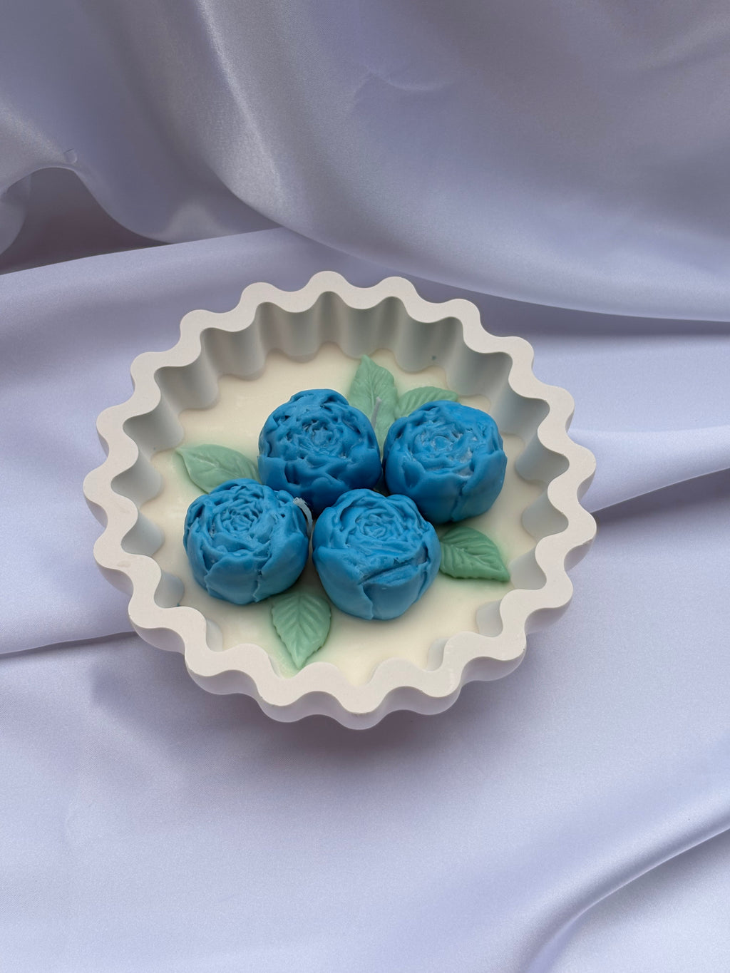 Blue Blossom Kaars